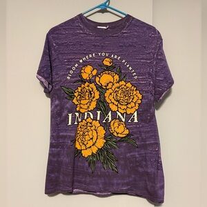 UNITED STATE OF INDIANA 🌼 in bloom purple tie dye